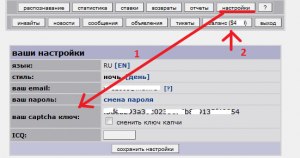 настройки Анти-Каптчи